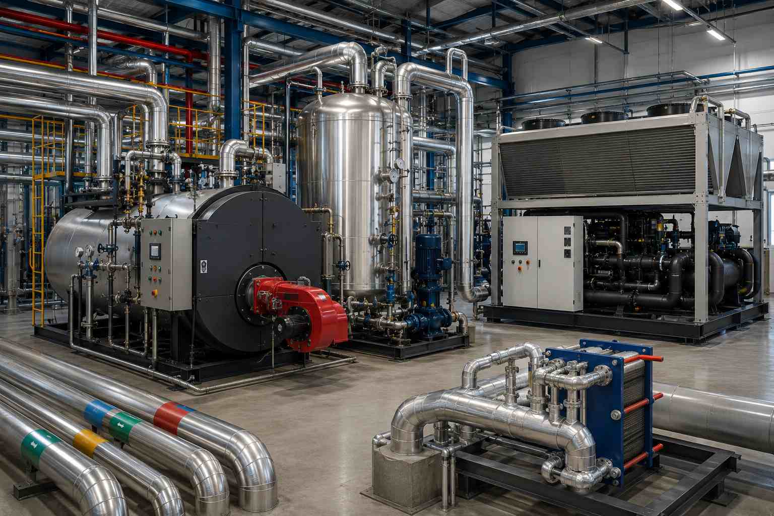 Sistema de evaporação, destilação e utilidades industriais desenvolvido pela Vácuo Técnica