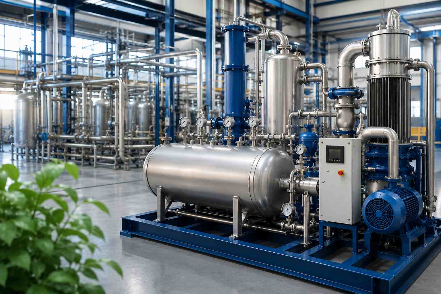 Sistema de Vácuo Industrial desenvolvido pela Vácuo Técnica