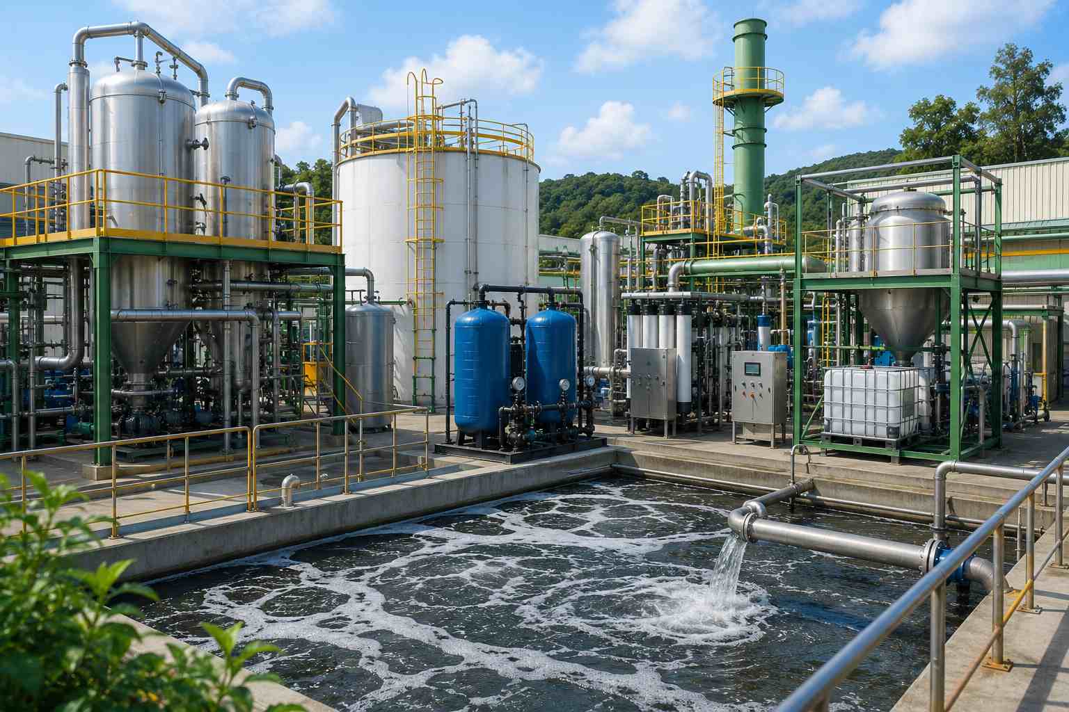Sistema industrial para tratamento e recuperação de resíduos
