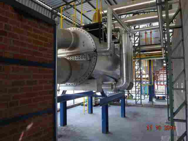 Sistema industrial de aquecimento evaporativo com fluido diatérmico desenvolvido pela Vácuo Técnica