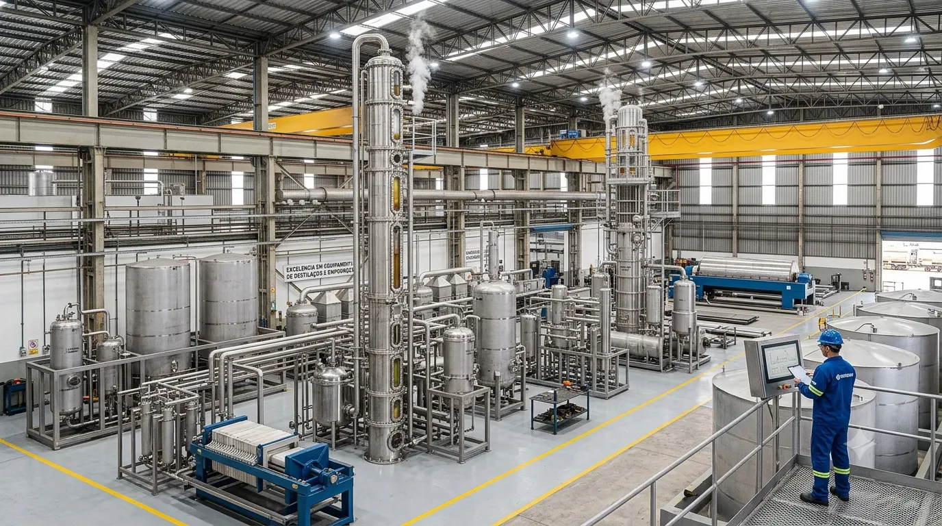 Sistema de vácuo industrial